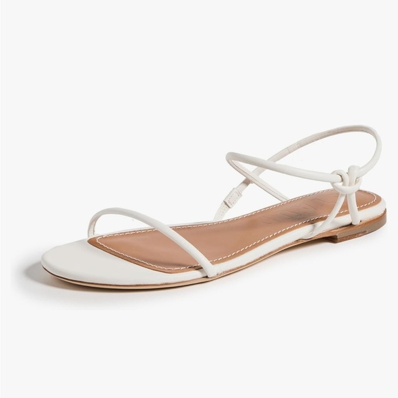 STAUD Women's Laurel Sandals White - Picture 1 of 4